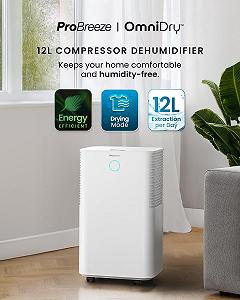 Осушувач повітря ProBreeze PB-18 12 л/добу Білий synthetic.ua - Фото 1