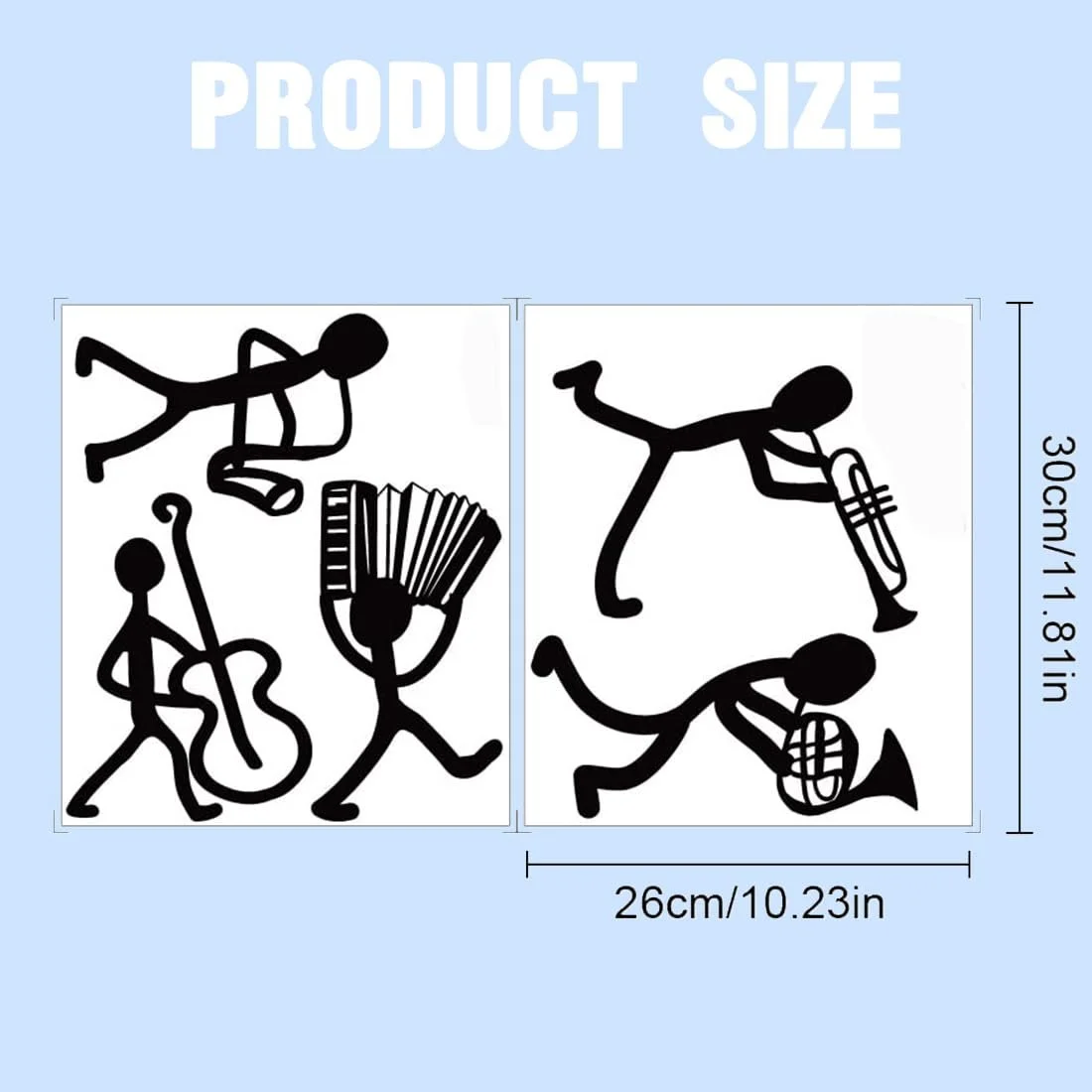 Наклейка на стіну Black Stripe Pattern Чорний смугастий візерунок Чорний, фото №6