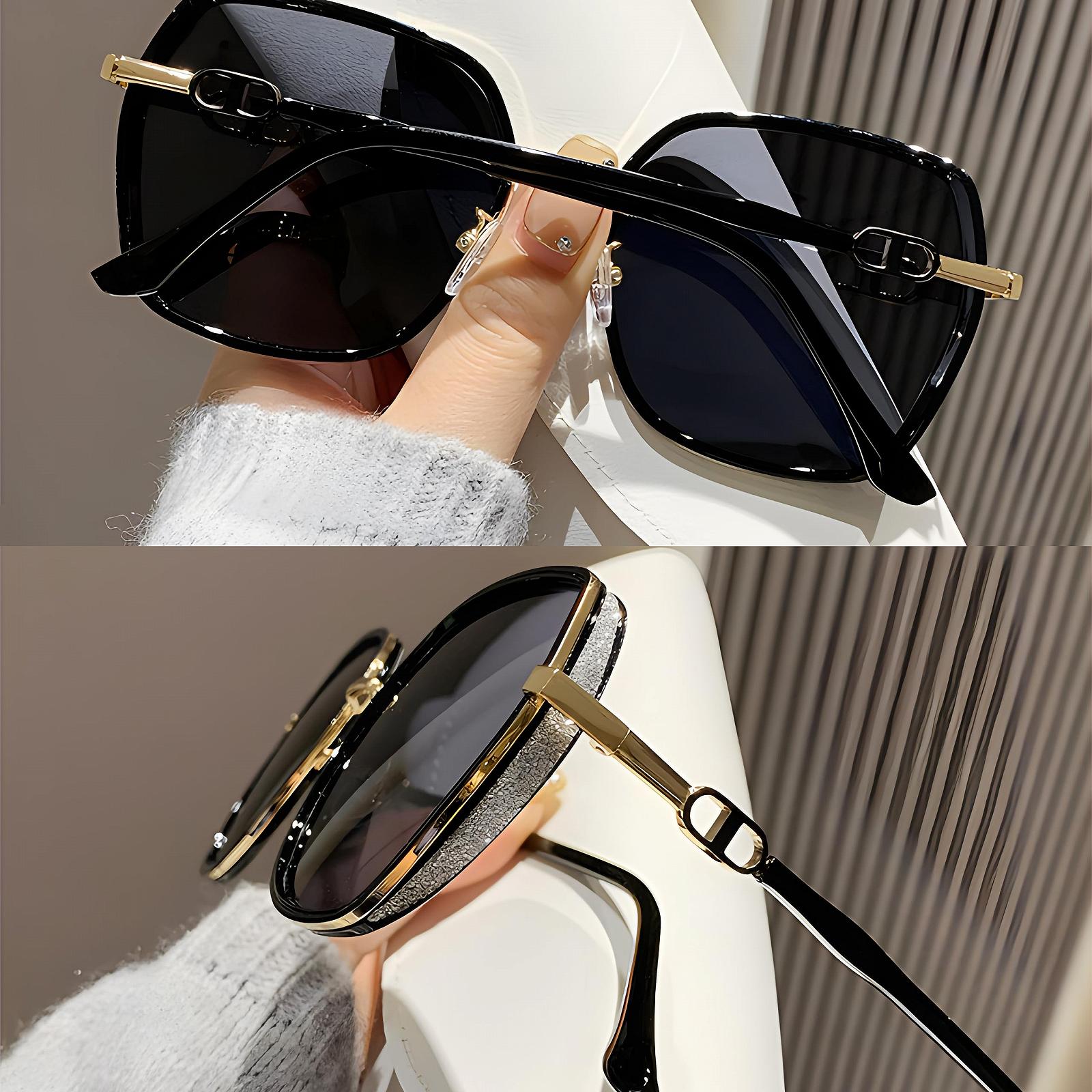 Поляризовані сонцезахисні окуляри Жіночі YAVO-EU UV 400 Вінтажні Поляризовані Великі Для подорожей, водіння та риболовлі, фото №4 Поляризовані сонцезахисні окуляри Жіночі YAVO-EU UV 400 Вінтажні Поляризовані Великі Для подорожей, водіння та риболовлі, фото №4