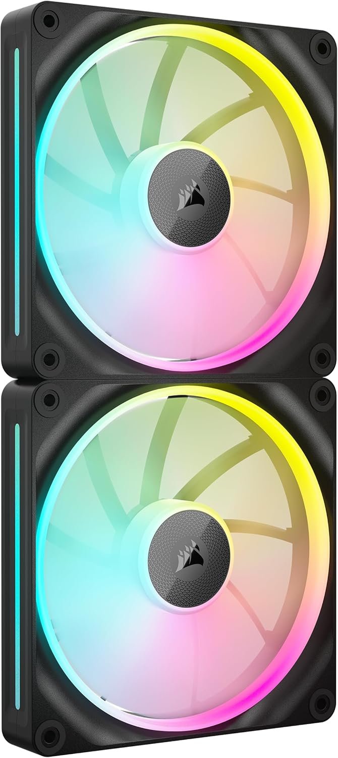 Вентилятор Corsair iCUE LINK LX140 RGB 140mm Черный, фото №2 Вентилятор Corsair iCUE LINK LX140 RGB 140mm Черный, фото №2
