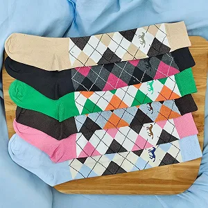 Носки Britwear Argyle для верховой езды, 6 пар synthetic.ua - Фото 1