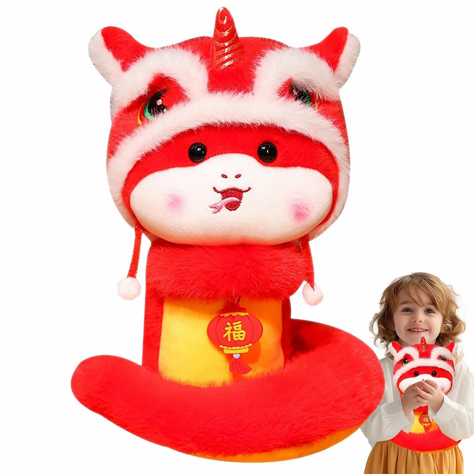 Плюш Жива Шанай Шланг Плюшова Змія Червоний, фото №9 Плюш Жива Шанай Шланг Плюшова Змія Червоний, фото №9