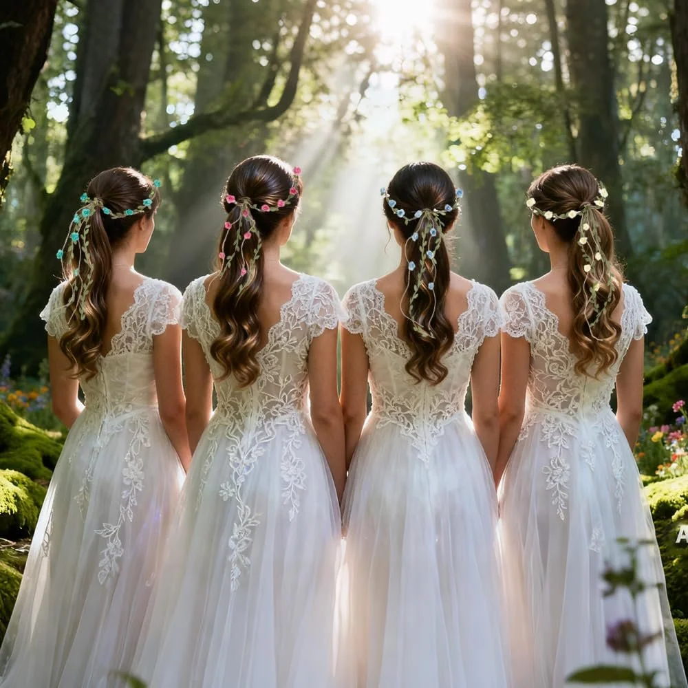 Венок для волос Цветочный, фото №7