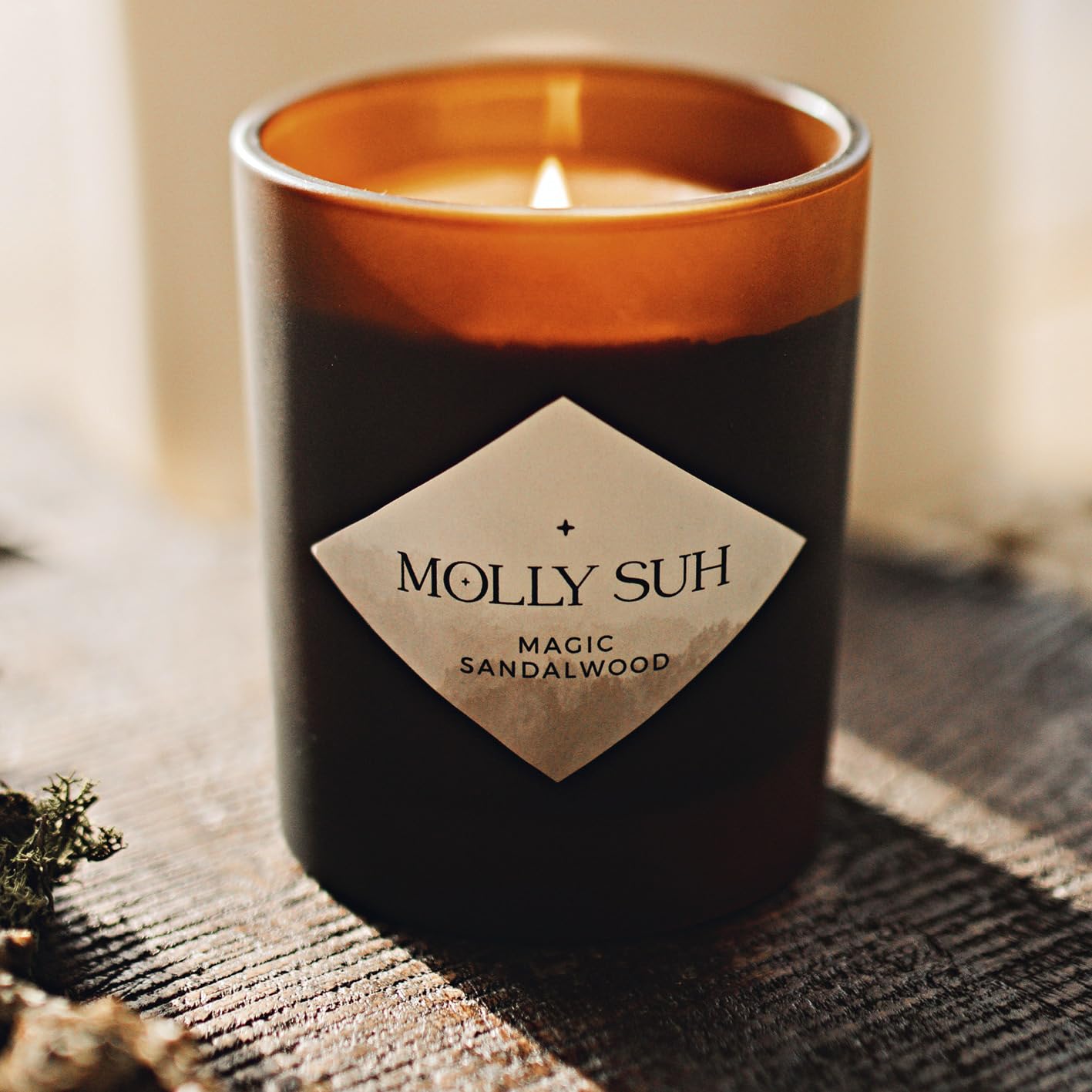 Свеча MOLLY SUH в стекле Magic Sandalwood ароматизированная, фото №5