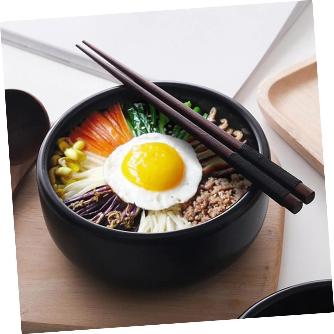 Горшок для запекания керамический с подставкой термостойкий антипригарный, фото №6