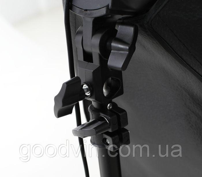 Постоянный студийный свет 60/90 на 4 лампы стойка SoftBox СофтБокс, фото №5