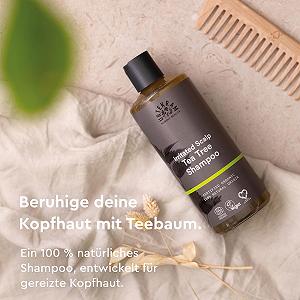 Шампунь Urtekram Tea Tree Organic для раздраженной кожи головы 500 мл synthetic.ua - Фото 1