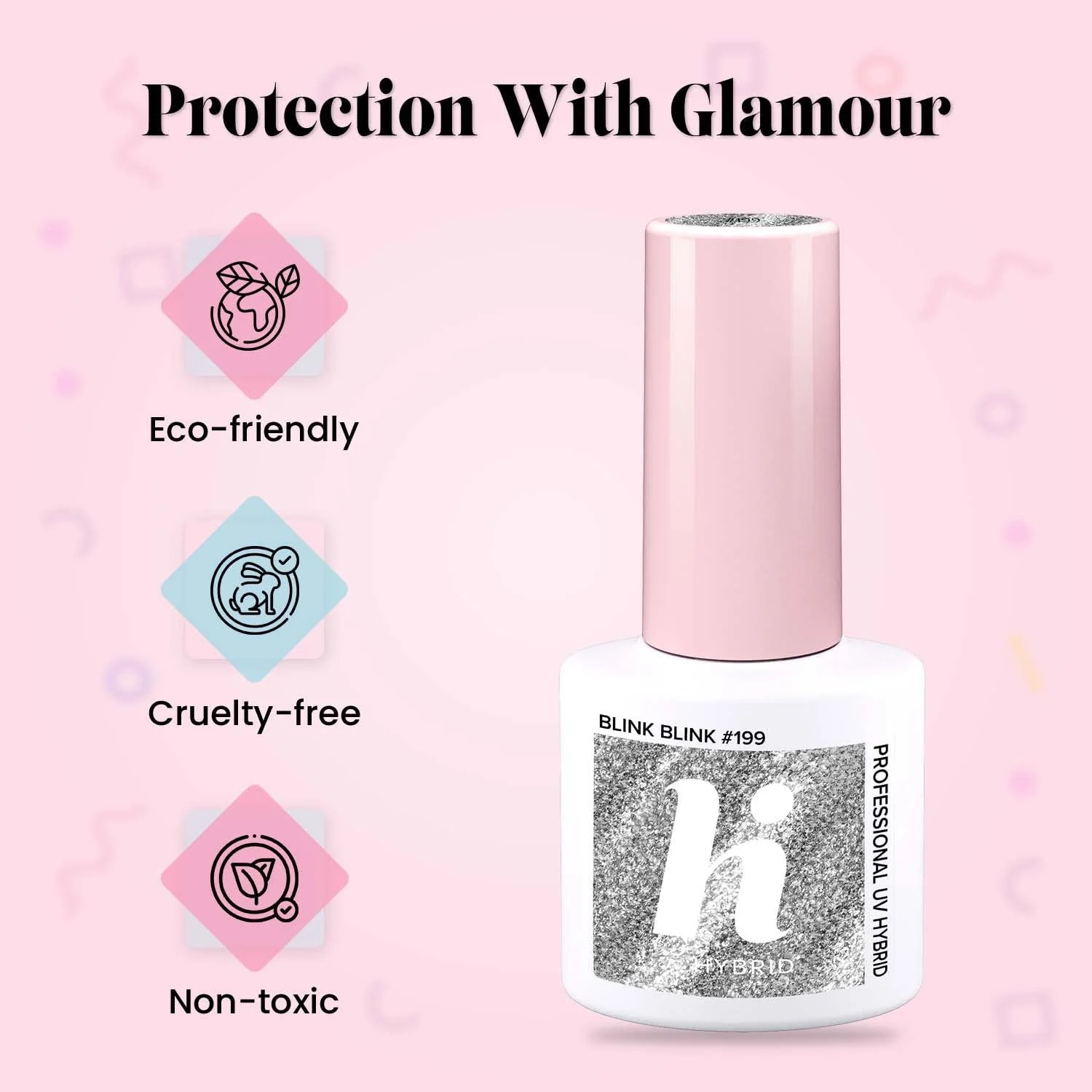 Гель-лак Hi Hybrid Pastel 622, фото №4 Гель-лак Hi Hybrid Pastel 622, фото №4