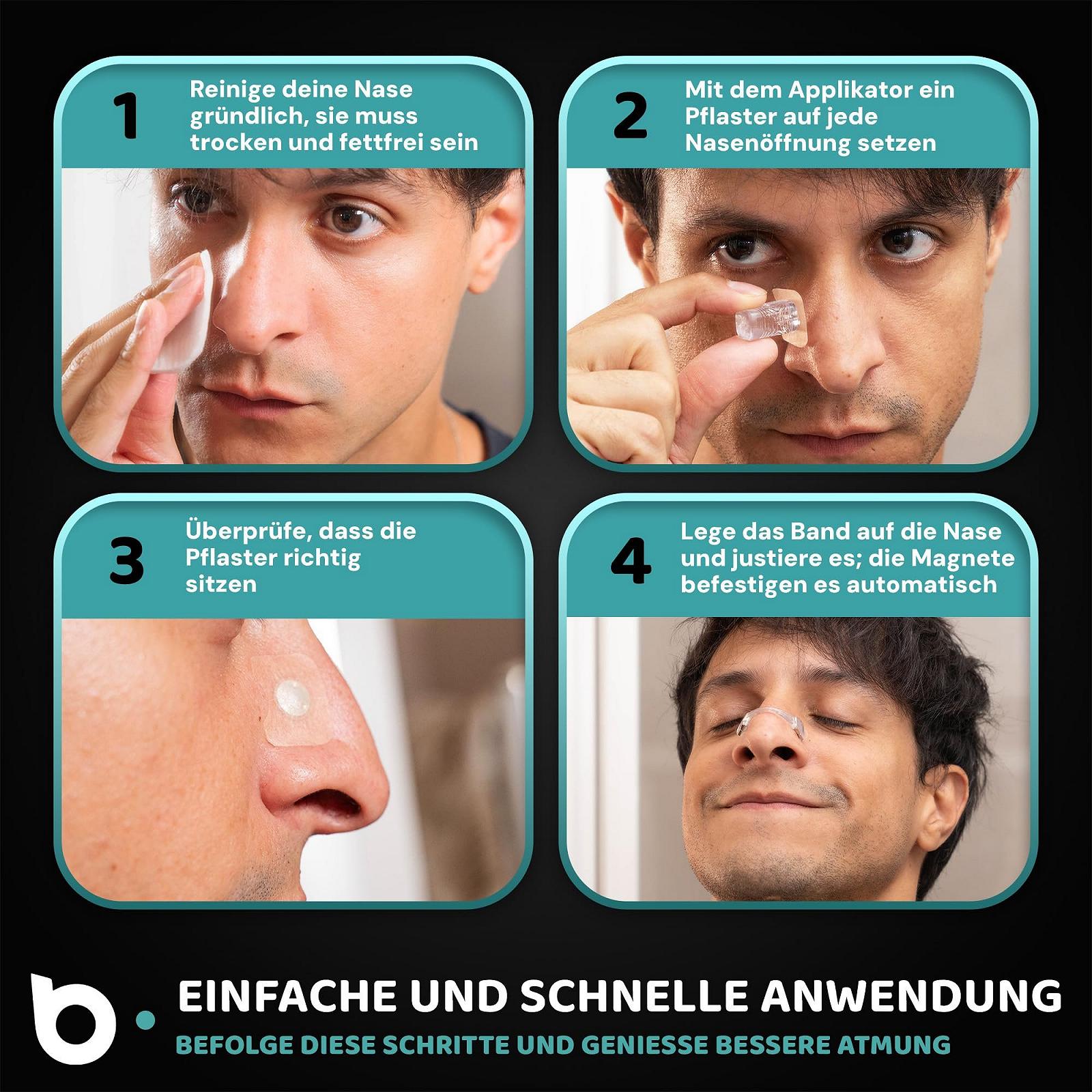 Магнітні назальні пластирі Premium Pro Edition Mega Pack 60 шт + коробка для зберігання, фото №6 Магнітні назальні пластирі Premium Pro Edition Mega Pack 60 шт + коробка для зберігання, фото №6