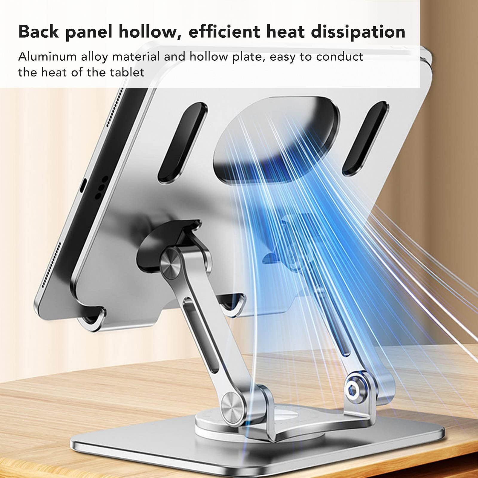 Подставка для планшета Регулируемая Rattling Cave Охлаждение Алюминиевый сплав 4,7-12 дюймов, фото №5