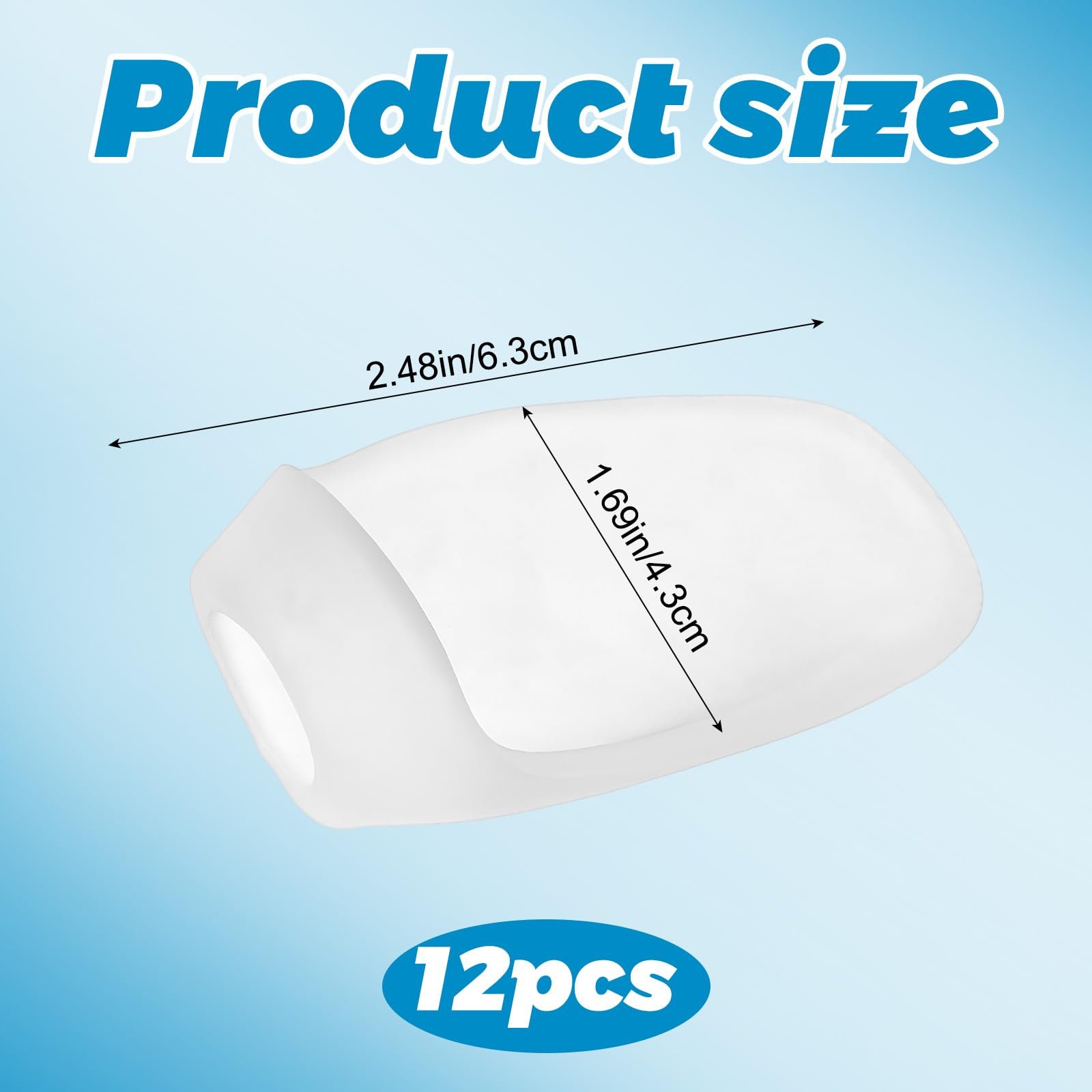 Накладки для корекції буньйону з роздільником,, фото №2