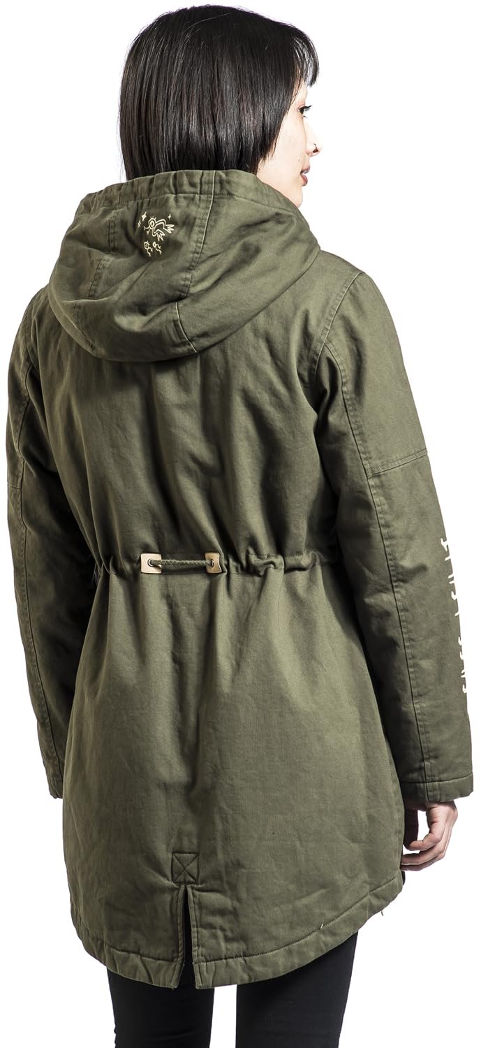 Жіноча зимова куртка Star Wars The Child Різнокольорова, фото №8