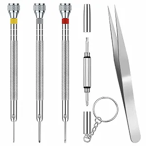 Набор отверток NOCHME 6 шт. профессиональный набор для ремонта часов для снятия задней крышки, замены браслетов, батарей, стекла - Фото 1