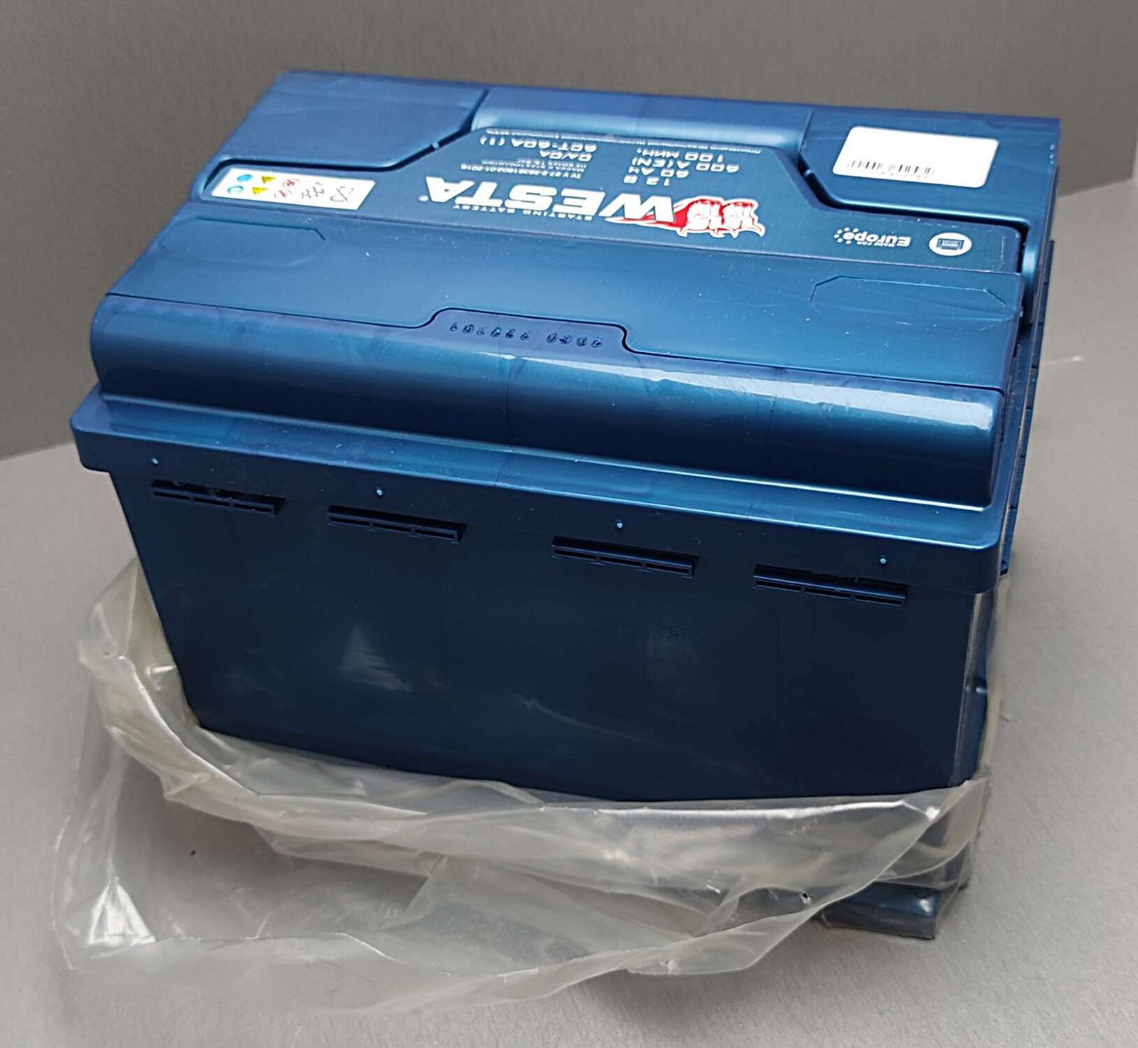 Автомобильные аккумуляторы Westa 6CT 60Ah Premium 600 А 1 слева Blue, фото №4 Автомобильные аккумуляторы Westa 6CT 60Ah Premium 600 А 1 слева Blue, фото №4