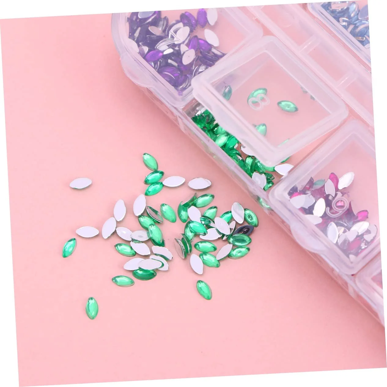 Стразы для ногтей FRCOLOR, разноцветные, для маникюра, с искусственными бриллиантами для дизайна ногтей, фото №5