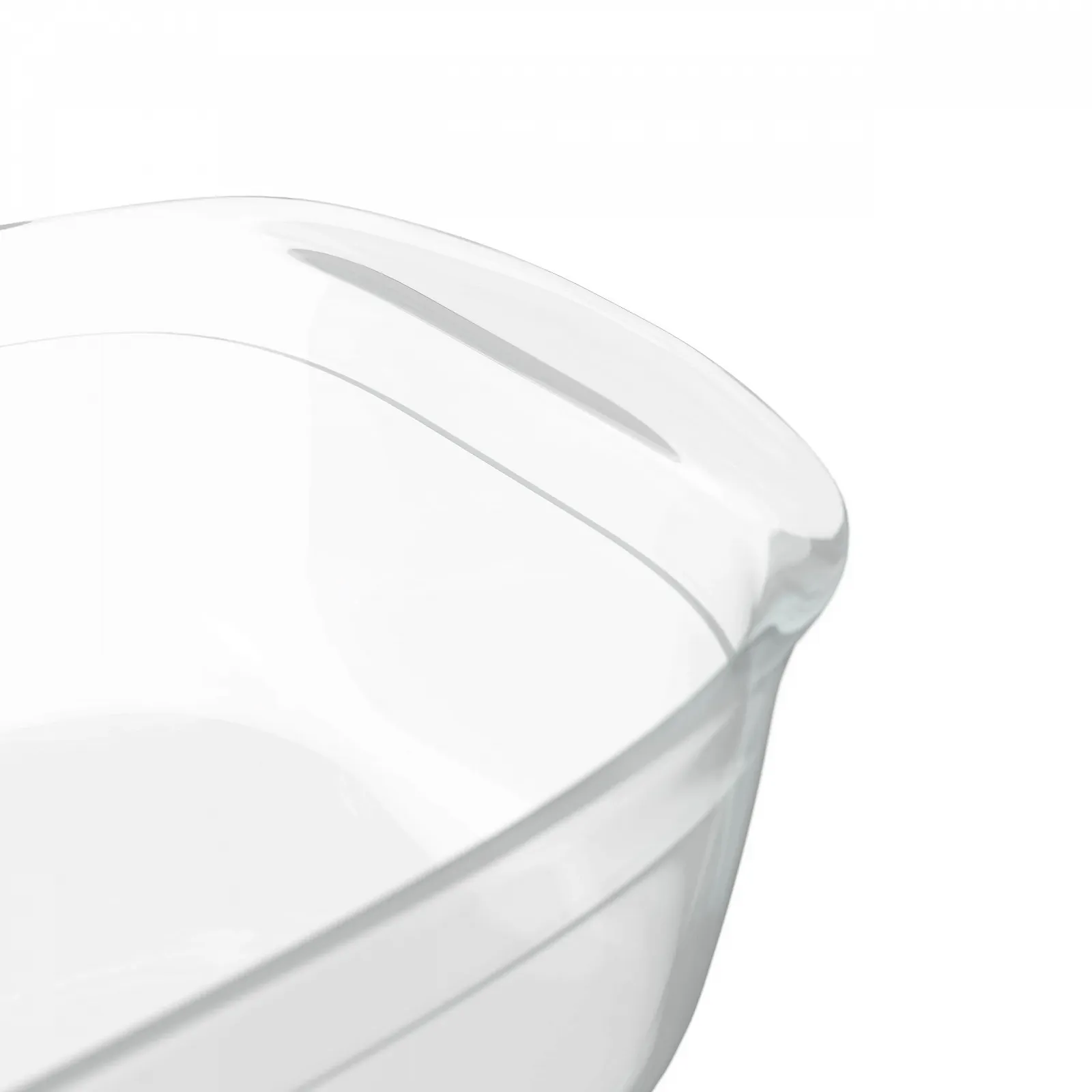 Форма для запікання Relaxdays з кришкою скляна 4,5 л прозора, фото №6