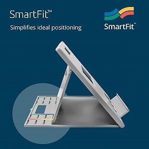 Подставка для ноутбука Kensington SmartFit Easy Riser Go 17 дюймов, регулируемая по высоте и портативная, серый synthetic.ua - Фото 1