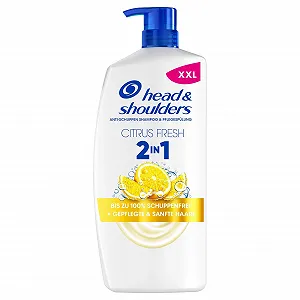 Шампунь проти лупи 2-в-1 Head & Shoulders Citrus Fresh для жирного волосся, 800 мл, до 100% захисту від лупи, свіжий цитрусовий аромат - Фото 1