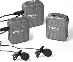 Бездротова мікрофонна система SYNCO G1 (A2 ) 2.4G Сірий - Фото 1
