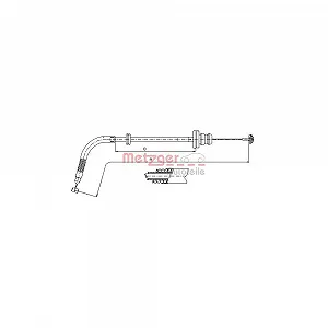 Тросик газа METZGER 12.7302 для FIAT - Фото 1