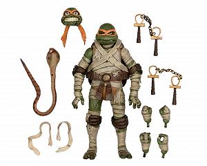 Фигурка NECA Черепашки-ниндзя Микеланджело Мумия Universal Monsters H858485 Разноцветный, 7 дюймов synthetic.ua - Фото 1