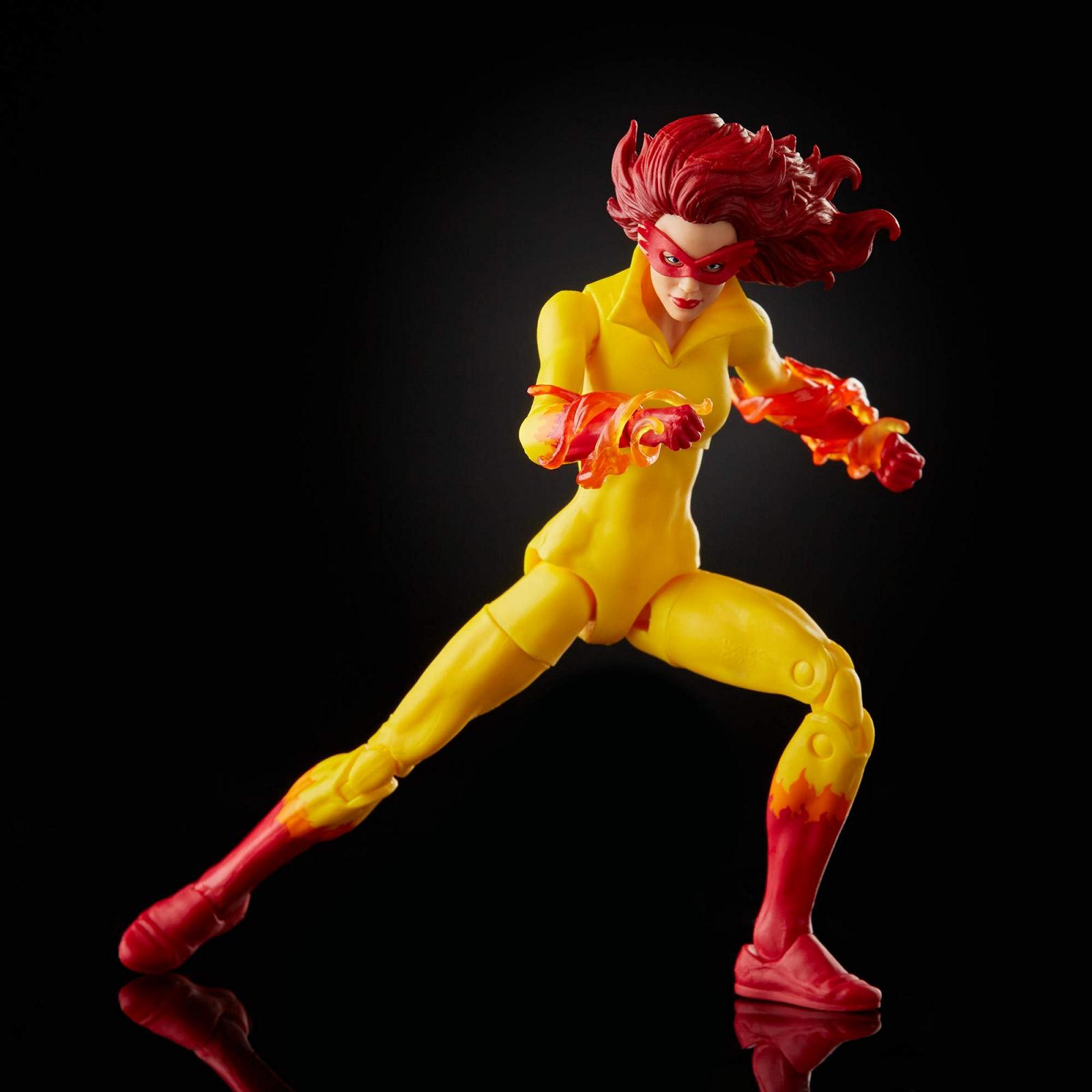 Екшн-фігурка X-Men Hasbro Marvel Legends Series Avengers 15 см Marvel's Firestar з собакою та 6 аксесуарами для дітей від 4 років, F02125L0, фото №6