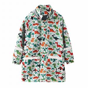 Детская дождевая куртка Водонепроницаемая Длинная переходная куртка Ветрозащитная Большие размеры Дождевая куртка Дышащая переходная куртка Легкая софтшелл куртка Для дождливой и грязной погоды - Фото 1