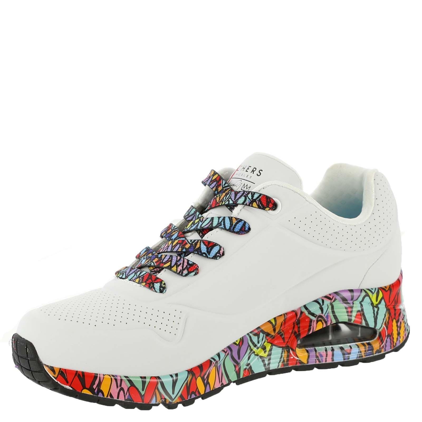 Кроссовки Skechers UNO Ravaged Love женские, фото №4