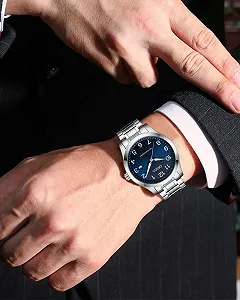 Часы CIVO Мужские Аналоговые с Кожаным Ремнем, Нержавеющая Сталь, Водонепроницаемые, Люминесцентная Дата, Классические Бизнес, Кварцевые synthetic.ua - Фото 1