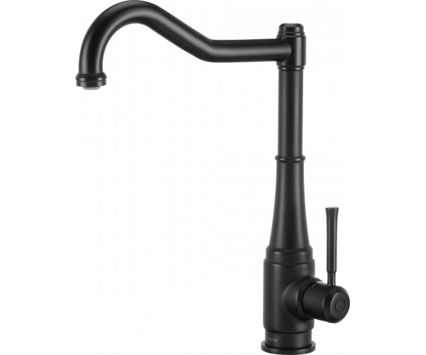 Deante Змішувач для кухні Tamizo довж виливу 225мм поворотний 1важіль чорний, фото №1 Deante Змішувач для кухні Tamizo довж виливу 225мм поворотний 1важіль чорний, фото №1
