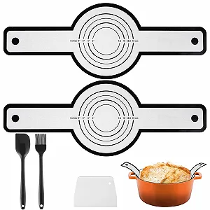 Набір для випікання хліба 5 предметів Silicone Non-Stick з ручками та аксесуарами - Фото 1