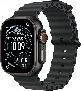 Смарт-годинник Apple Watch Ultra 3 GPS + Cellular 49mm Black Titanium Case with Black Ocean Band - Фото 1