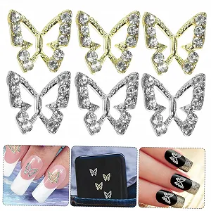 Стрази Метелик Housoutil 40шт synthetic.ua - Фото 1