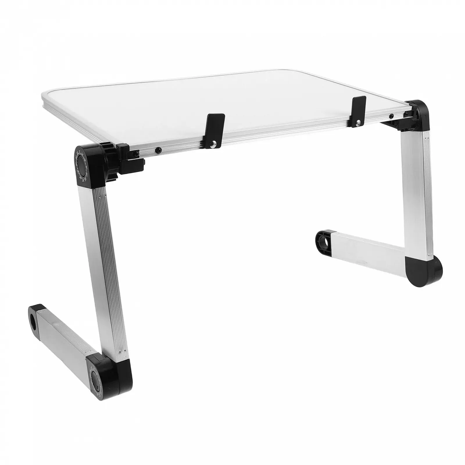 Регульована Підставка для Ноутбука для Столу Портативна та Складна Підходить для Столу Ліжка та Колін Збільшує Висоту для Кращого Огляду, фото №1