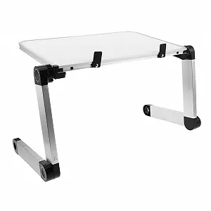 Регулируемая Подставка для Ноутбука для Стола Портативная и Складная Подходит для Стола Кровати и Колен Увеличивает Высоту для Лучшего Обзора - Фото 1