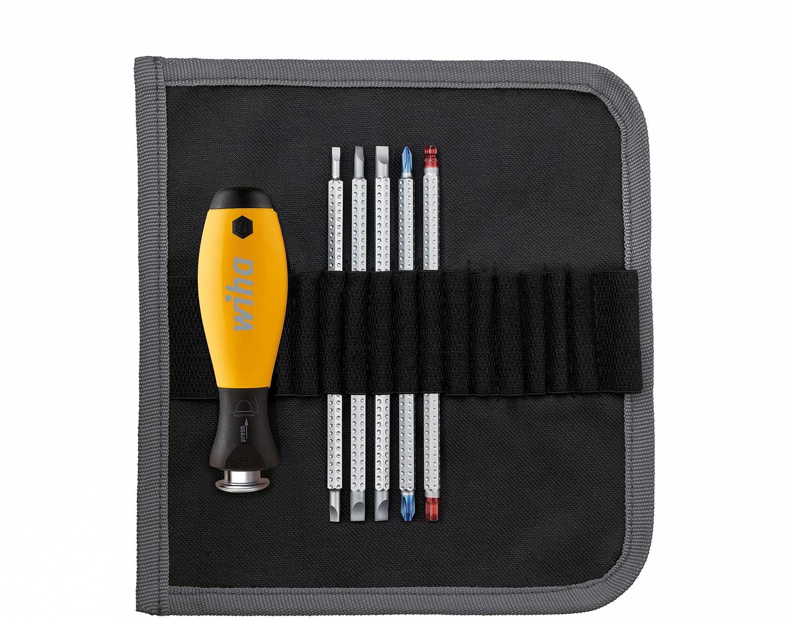 Викрутка Wiha Set SYSTEM 6 ESD 31497 6-ти предметна змінна довжина клинка ергономічна рукоятка, фото №1 Викрутка Wiha Set SYSTEM 6 ESD 31497 6-ти предметна змінна довжина клинка ергономічна рукоятка, фото №1