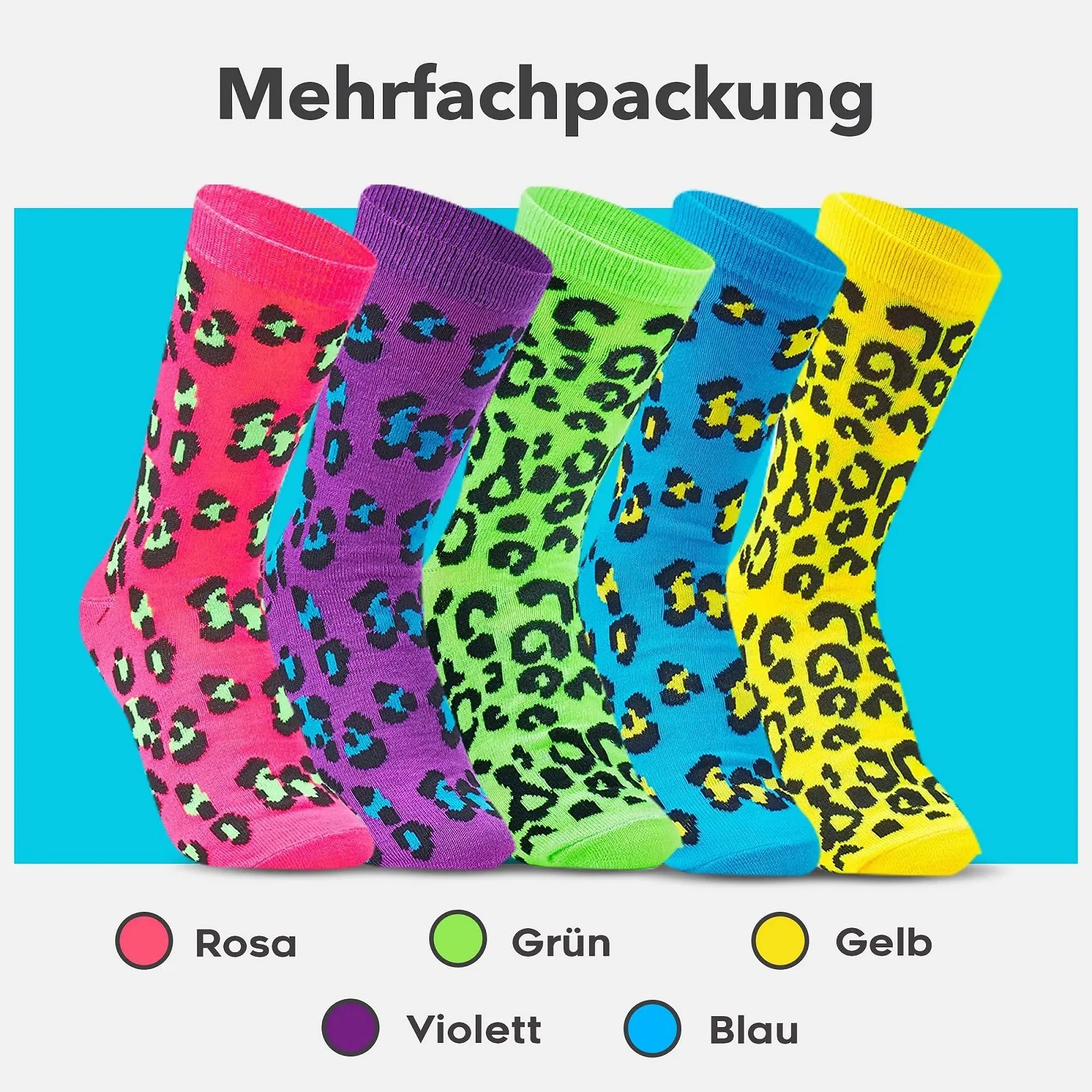 Носки CityComfort Цветные для женщин и девушек-подростков, Набор 5 шт., фото №7