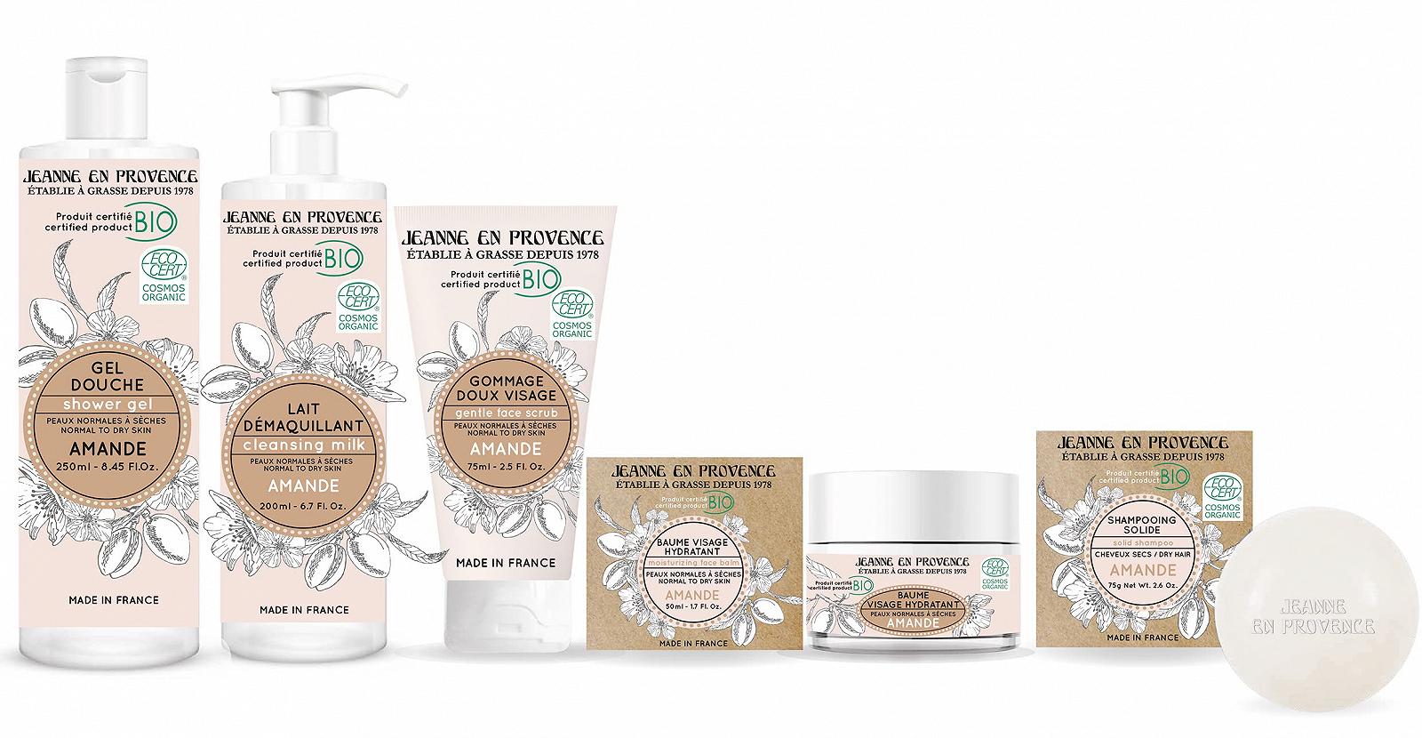 Шампунь Jeanne En Provence Festive Organica Миндаль 75 г, фото №8