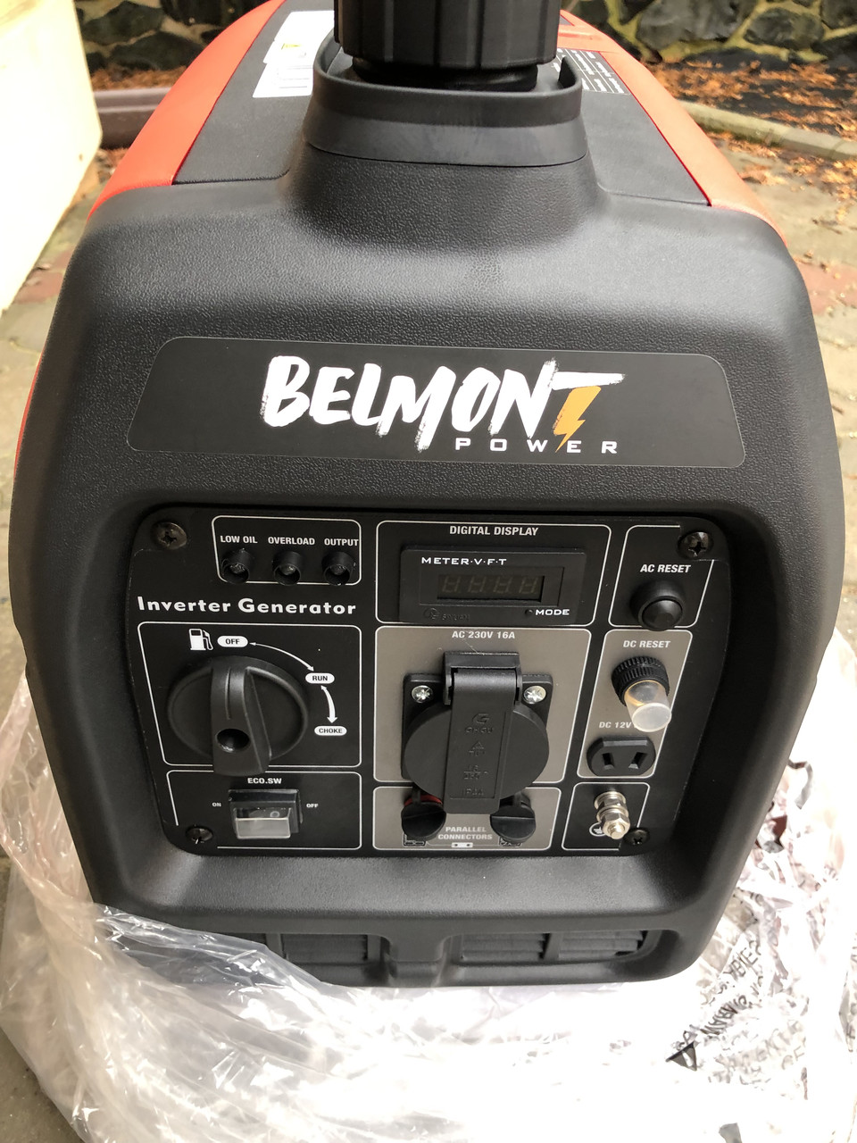 Генератор інверторний бензиновий 2 кВт BELMONT BG-2000i однофазний EURO-5 портативний тихий PS, фото №3