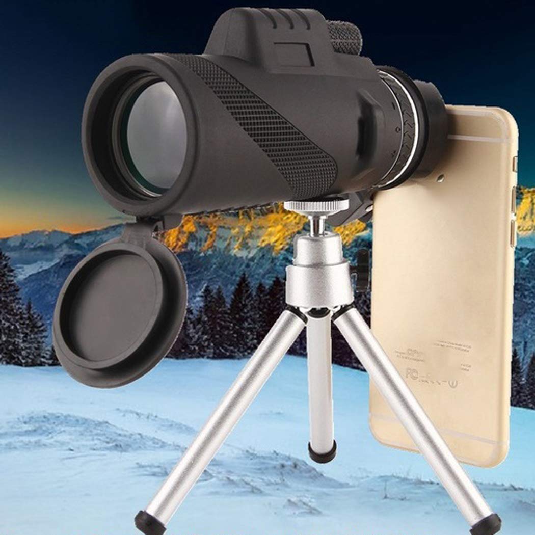 Монокуляр MRKU BAK4 Компакт 8-кратне збільшення Zoomobjektiv-Teleskop з адаптером HD, фото №5