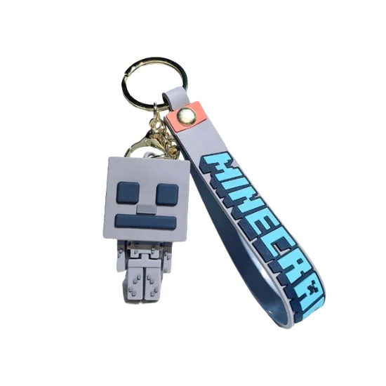 Брелок Майнкрафт скелетон minecraft skeleton дитячий брелок на рюкзак, ключі 5,5 см, фото №6 Брелок Майнкрафт скелетон minecraft skeleton дитячий брелок на рюкзак, ключі 5,5 см, фото №6