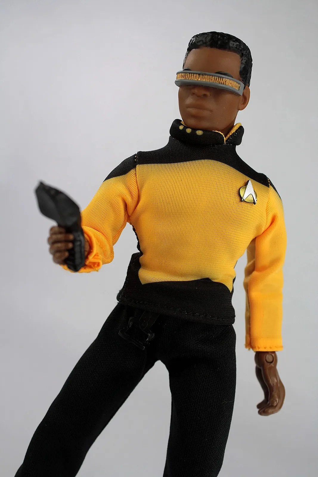 Фігурка Mego Star Trek Geordi La Forge 20 см 14 точок артикуляції, фото №6