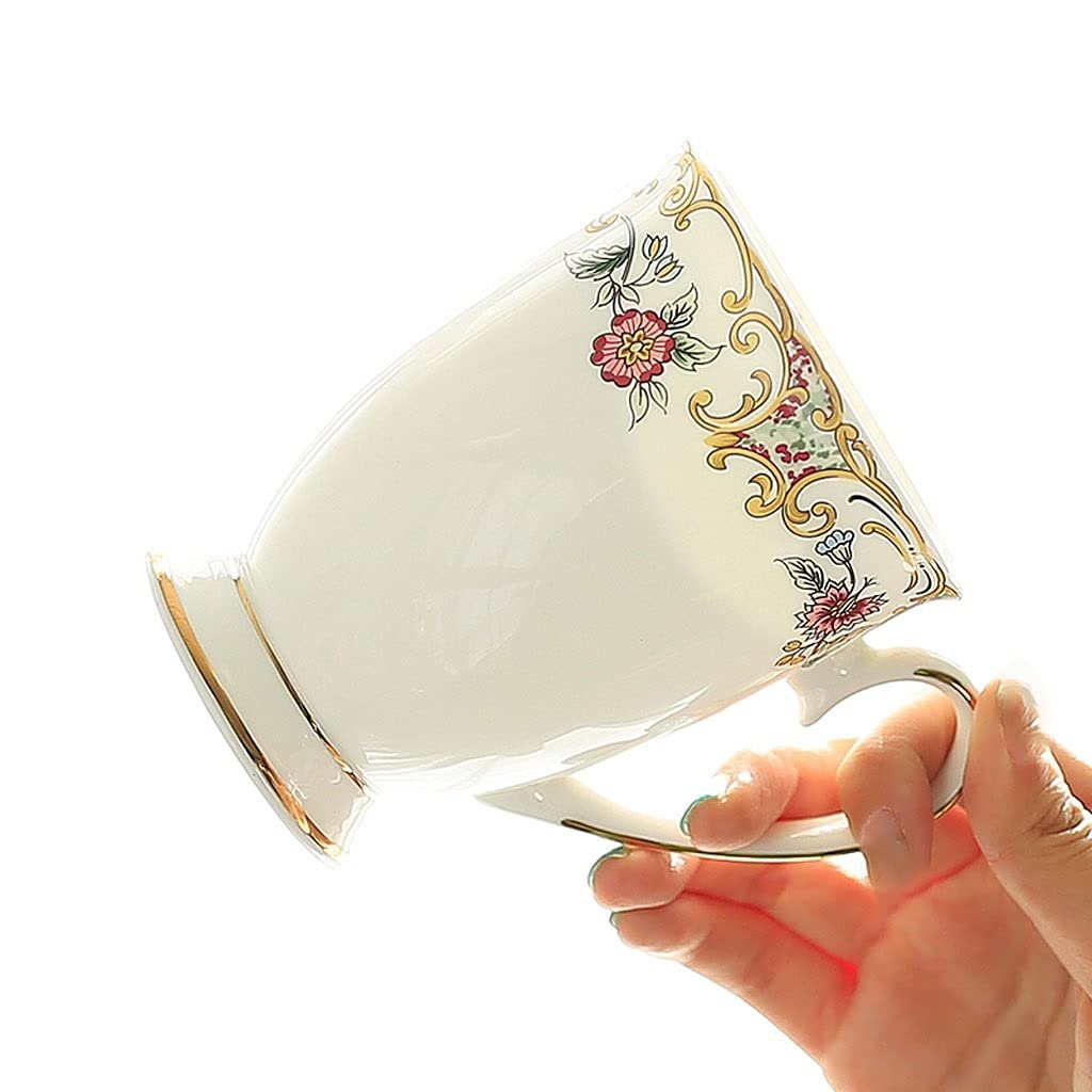 Керамічна Кружка в Китайському Пасторальному Стилі з Квітами, фото №6