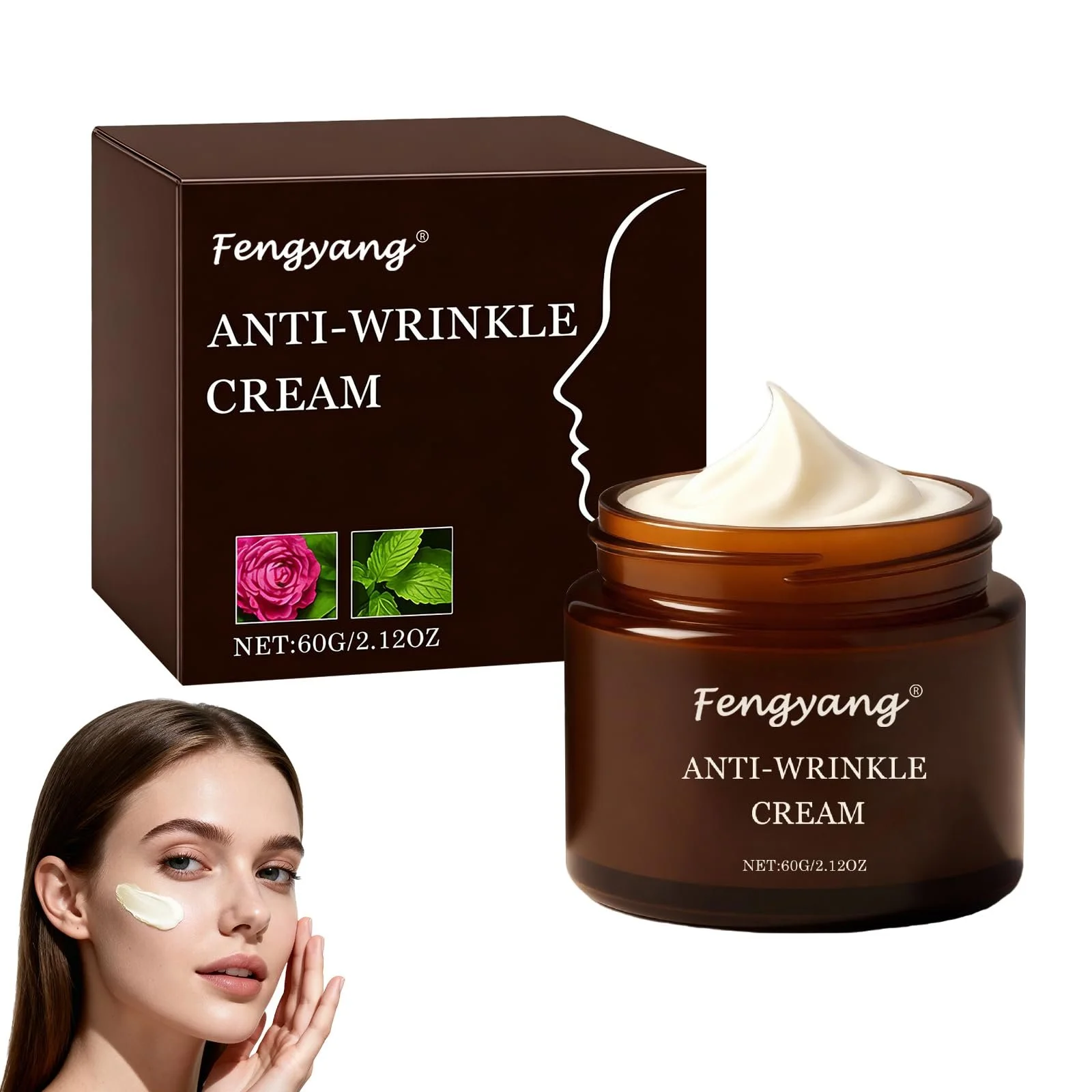 Денний крем Fengyang Retinol Anti-Ageing живильний проти зморшок для всіх типів шкіри, фото №1 Денний крем Fengyang Retinol Anti-Ageing живильний проти зморшок для всіх типів шкіри, фото №1