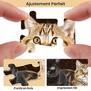 3D Пазл Gagalam 3 кота Отражение тигра - Фото 1