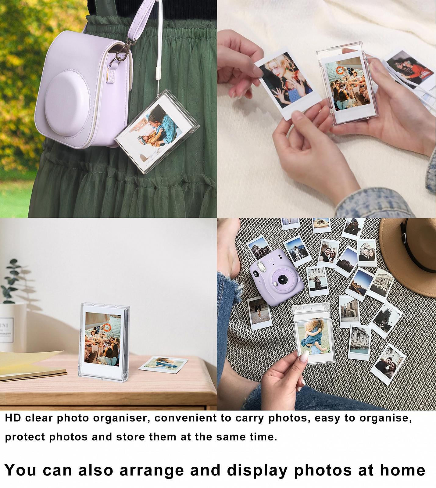 Фотоальбом Yosuny для 3-дюймовых снимков Fujifilm Instax Mini на 64 кармана PU-кожа, фото №4