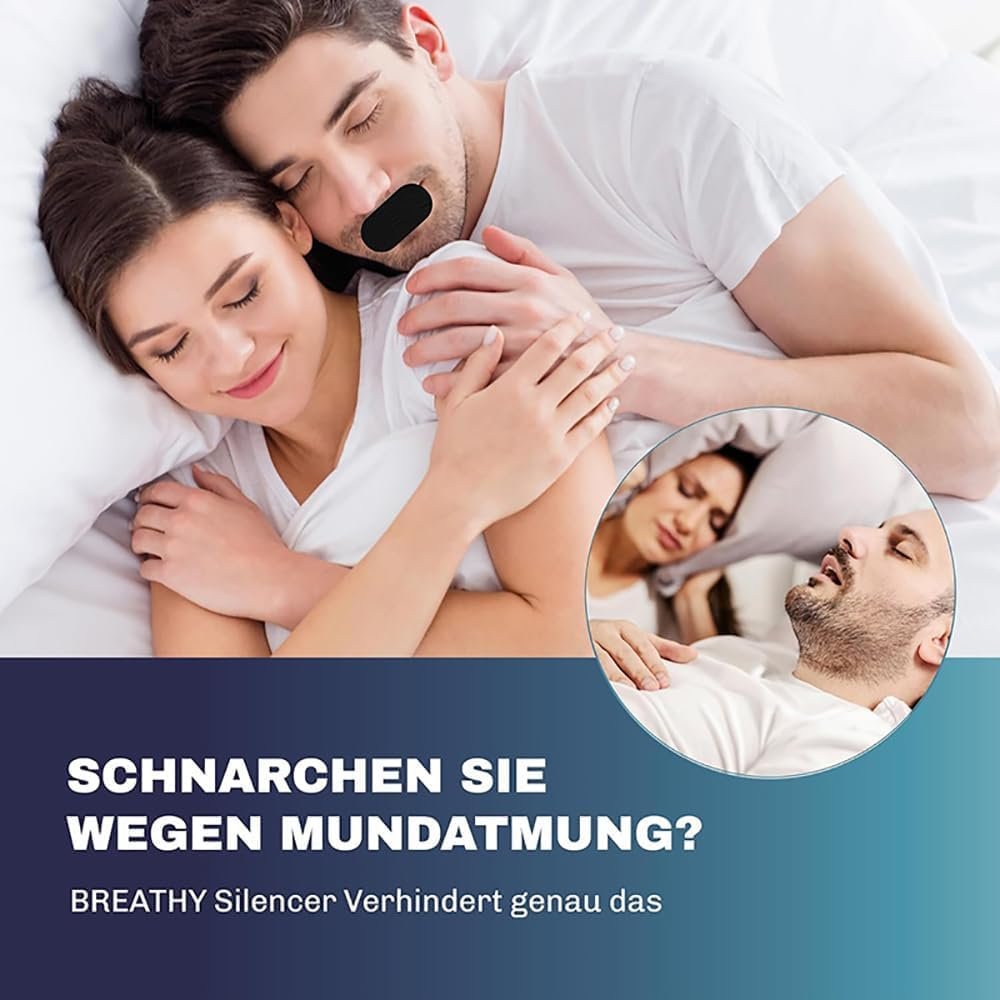 Смужка від хропіння The Close Mouth Tape, фото №6