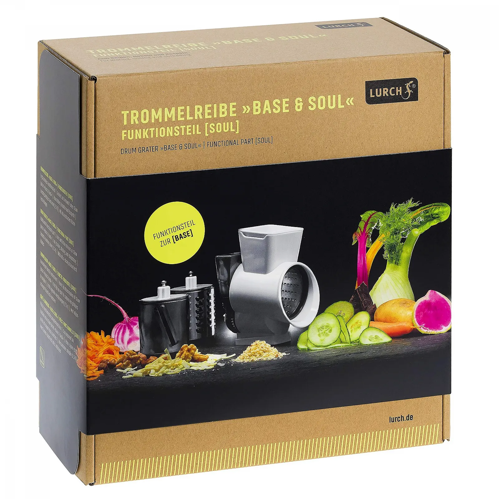 Барабанная терка Lurch 200525, серо-белая, фото №2