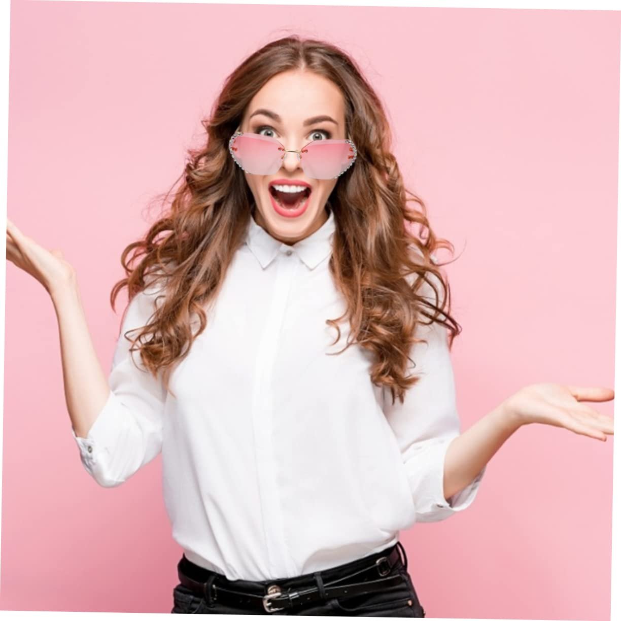 Набір окулярів для косплею PACKOVE 3 шт без оправи, креативні чарки x 3 шт, фото №8 Набір окулярів для косплею PACKOVE 3 шт без оправи, креативні чарки x 3 шт, фото №8