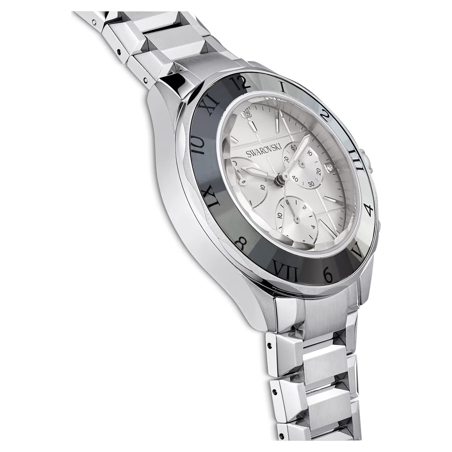 Часы Swarovski Swiss Made 39 мм, Металлический Ремешок, Серебристый, Нержавеющая сталь 5641297, Серебряный, Ремешок, серебристые цвета, Браслет, фото №5 Часы Swarovski Swiss Made 39 мм, Металлический Ремешок, Серебристый, Нержавеющая сталь 5641297, Серебряный, Ремешок, серебристые цвета, Браслет, фото №5